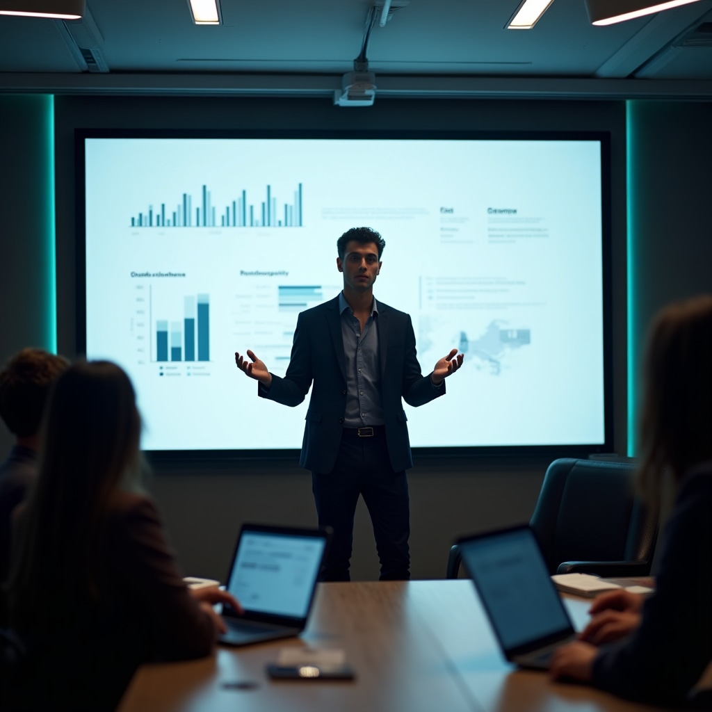 Pitch deck pentru prezentare parteneri